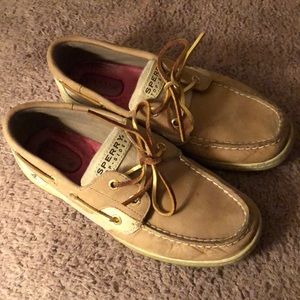 Sperry Top-Siders gold accent boat shoe